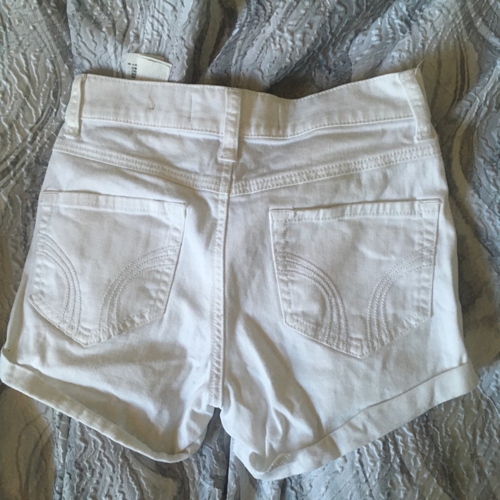 White Hollister Shorts